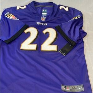 Nike Men's Purple Ravens Jersey JP-127